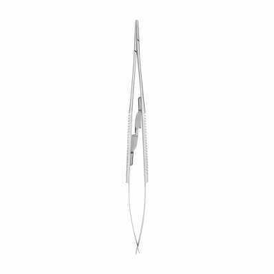 Needle holder Castroviejo, straight, L- 18 cm