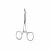 Hemostatic forceps, Kocher, 1x2 teeth, curved L- 10 cm