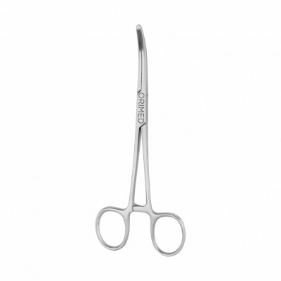 Hemostatic forceps, Rochester-Pean, curved L- 16 cm