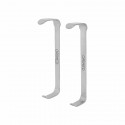 Hak chirurgiczny Farabeuf 12,5 cm komplet 2 szt. 2,8 x 1,2 cm , 3,2 x 1,2 cm