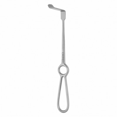 Retractor Langenbeck, reverse, 55 mm x 12 mm, L- 21 cm