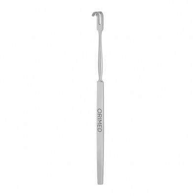 Retractor Volkmann, blunt, 2-pronged, L- 16 cm