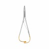 Needle holder Matthieu with TC, straight, L- 14 cm