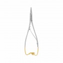 Needle holder Matthieu with TC, straight, L- 14 cm