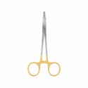 Needle holder Olsen-Hegar with TC, straight, L- 13 cm