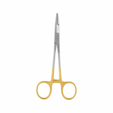 Needle holder Olsen-Hegar with TC, straight, L- 14 cm