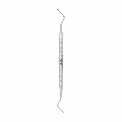 Bone curette Hemingway, small, W- 2.8 mm x 4.0 mm, L- 18.5 cm