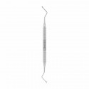 Bone curette Hemingway, small, W- 2.8 mm x 4.0 mm, L- 18.5 cm