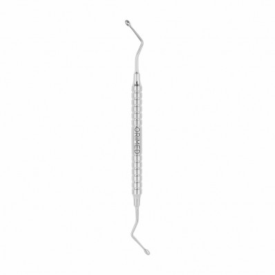 Bone curette Hemingway, medium, W- 3.0 mm x 4.5 mm, L- 18.5 cm