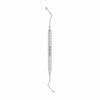 Bone curette Hemingway, medium, W- 3.0 mm x 4.5 mm, L- 18.5 cm