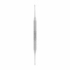 Bone curette Miller, straight, W - 2.0 mm x 2.5 mm, L- 17.5 cm