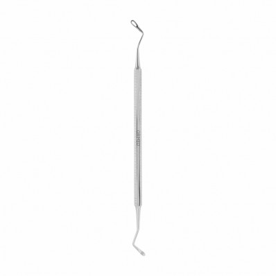 Bone curette Lucas, with hole for granulation tissue, W- 2.8 mm x 3.5 mm, L- 17 cm