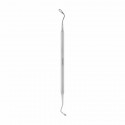 Bone curette Lucas, with hole for granulation tissue, W- 2.5 mm x 3.5 mm, L- 17 cm