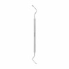 Bone curette Hemingway, oval, medium, W- 3.0 mm x 5.5 mm, L- 18.5 cm