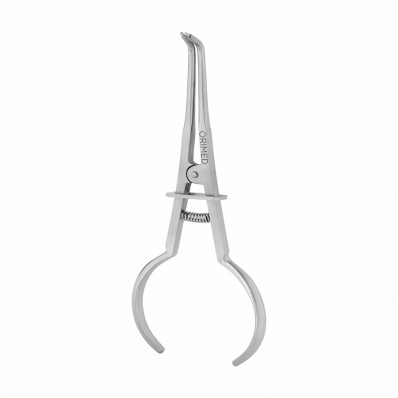 Rubber dam clamp forceps Stoke, L- 17.5 cm