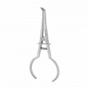 Rubber dam clamp forceps Stoke, L- 17.5 cm