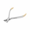 Soft wire and ligature cutting forceps with TC, angled L- 12.5 cm