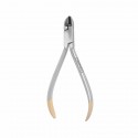 Soft wire and ligature cutting forceps with TC, straight L- 12 cm