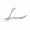 Angle forceps, flat-round, L- 13 cm