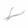 Bracket removing forceps, angled W- 3 mm, L- 13 cm