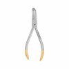 Bracket removing forceps with TC, angled W- 3 mm,L- 13cm