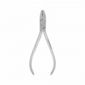 De La Rosa forceps, concave and convex tips, with grooves, L- 12 cm