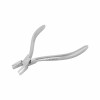 De La Rosa forceps, concave and convex tips, without grooves, L- 12 cm