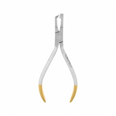 Band removing forceps with TC, straight, L- 13.5 cm