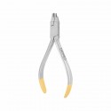 Surgical ball hook crimping forceps with TC, straight, L- 12 cm