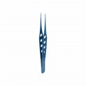 Eye tweezers Calibri, straight L- 11.5 cm, titanium