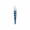 Eye tweezers Kelman- Mcpherson, curved L- 8.5 cm, titanium