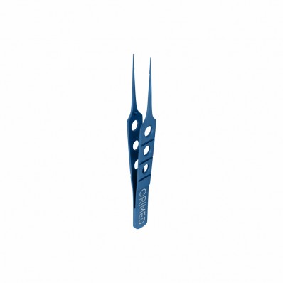 Eye tweezers Bishop-Harman , 1x2 teeth, straight L- 8.5 cm, titanium