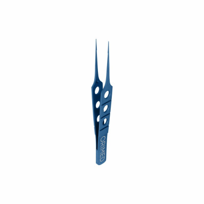 Eye tweezers Bishop-Harman, titanium, 1x2 teeth, straight L- 8.5 cm