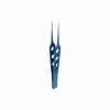 Eye tweezers Bishop-Harman , 1x2 teeth, straight L- 8.5 cm, titanium