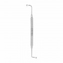 Curette Sinus lift, dia 5 mm x 5 mm, L- 16.5 cm