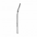 Bone scraper, curved, W- 6 mm, L- 15.5 cm