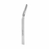 Bone scraper, curved, W- 6 mm, L- 15.5 cm