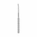 Bone chisel, curved, W- 5 mm, L- 15 cm