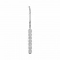 Osteotome chisel, curved, 5 mm