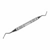 Bone curette Lucas, serrated, black ceramic coated, W- 2.0 mm x 2.0 mm, L- 18 cm