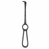 Retractor Langenbeck, black ceramic coated, 40 mm x 11 mm, L- 21 cm