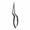 Microsurgical scissors Castroviejo, straight, black ceramic coated, L- 15.5 cm