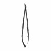 Microsurgical scissors Westcott with TC, curved, black ceramic coated, L- 18 cm