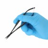 Microsurgical scissors Westcott with TC, curved, black ceramic coated, L- 14.5 cm