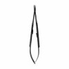 Needle holder Castroviejo with TC, curved, black ceramic coated, L- 18 cm