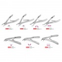 Basic primary teeth extracting forceps set, 7 pcs