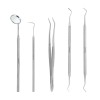 Diagnostic set, 5 instruments + mirror