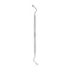 Bone curette Hemingway, oval, extra large, W- 6.0 mm x 7.0 mm, L- 18.5 cm