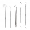 Diagnostic set, 5 instruments + mirror