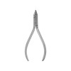 Pliers for prosthetics, L- 12.5 cm, flat-round